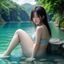 用户文化旅游爱好者头像，知性女性，文艺气质